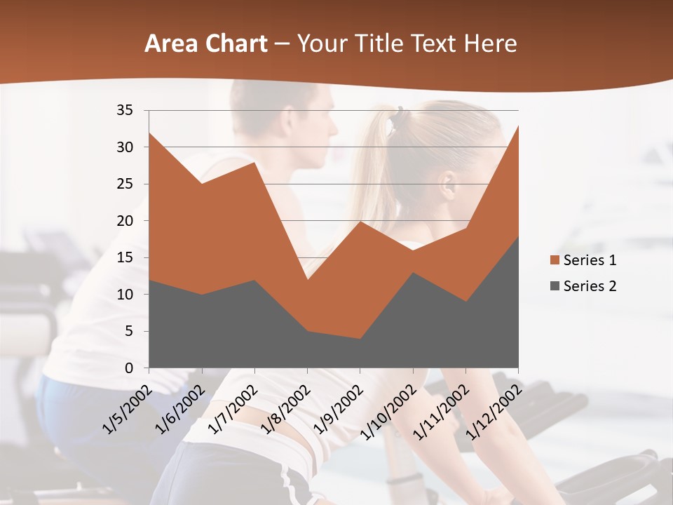Vitality Smiling Human PowerPoint Template