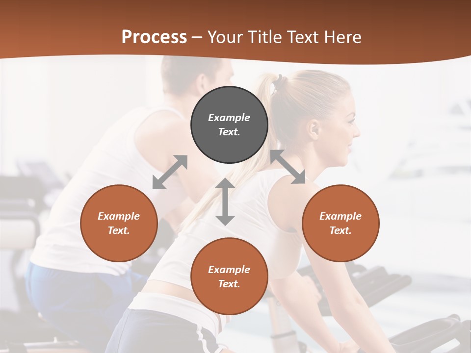 Vitality Smiling Human PowerPoint Template