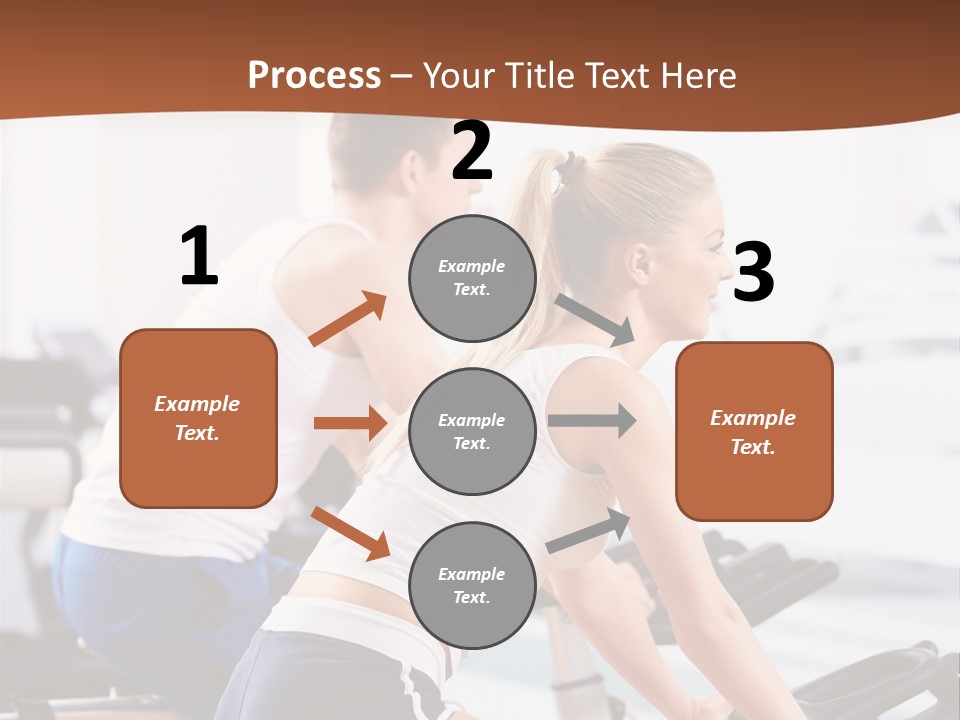 Vitality Smiling Human PowerPoint Template