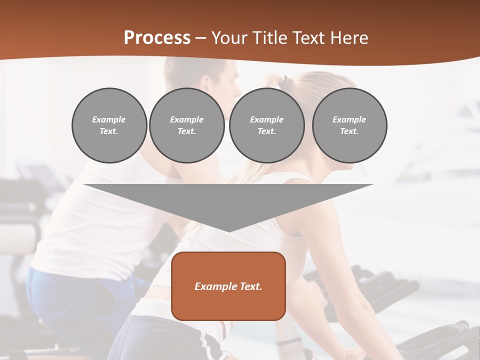 Vitality Smiling Human PowerPoint Template