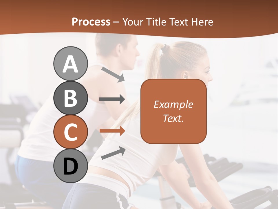 Vitality Smiling Human PowerPoint Template