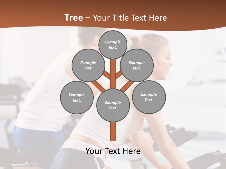 Vitality Smiling Human PowerPoint Template