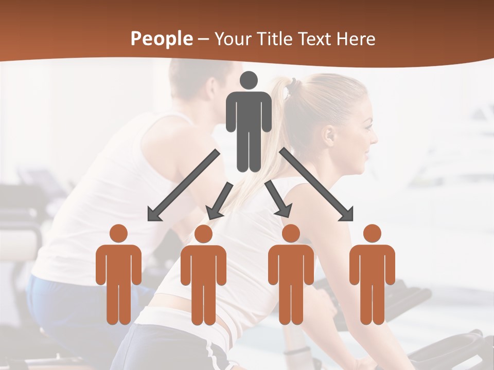 Vitality Smiling Human PowerPoint Template