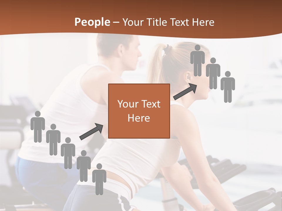 Vitality Smiling Human PowerPoint Template