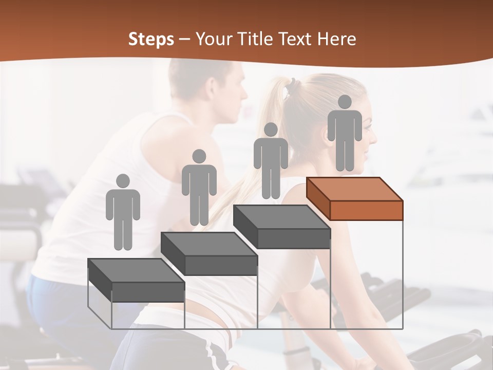 Vitality Smiling Human PowerPoint Template