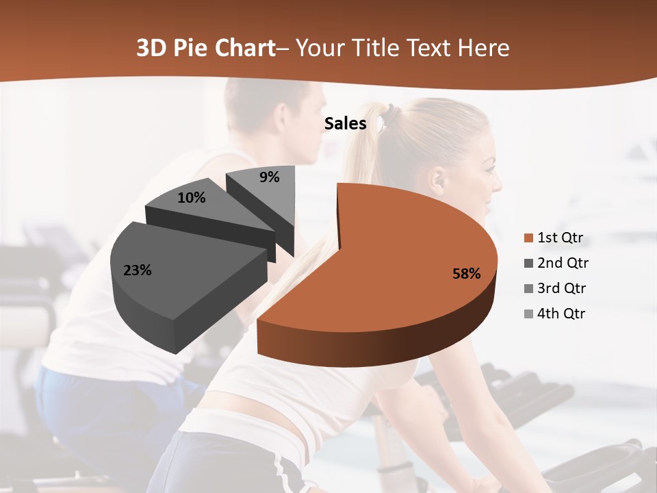 Vitality Smiling Human PowerPoint Template