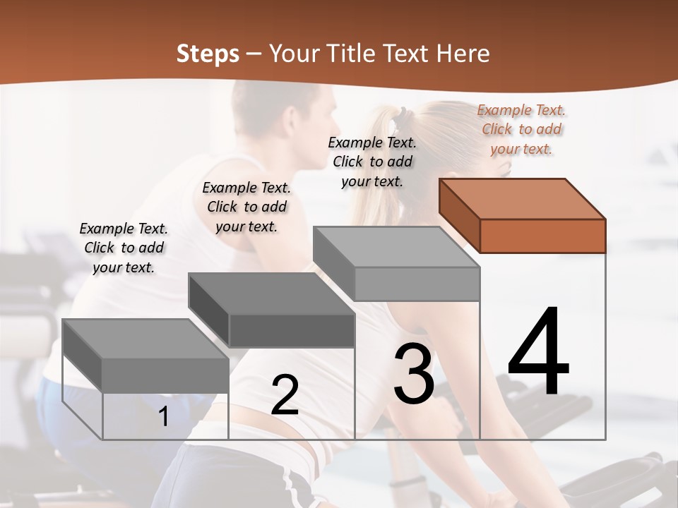 Vitality Smiling Human PowerPoint Template
