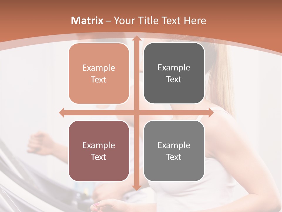 Human Athlete Exercise PowerPoint Template