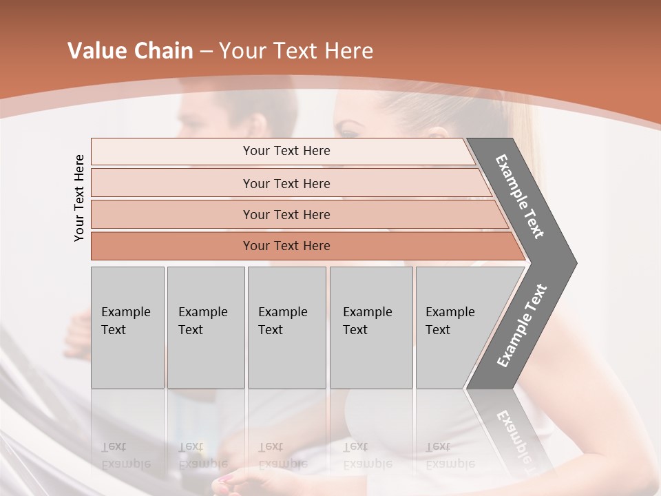 Human Athlete Exercise PowerPoint Template