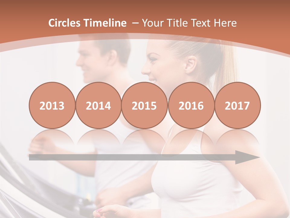 Human Athlete Exercise PowerPoint Template