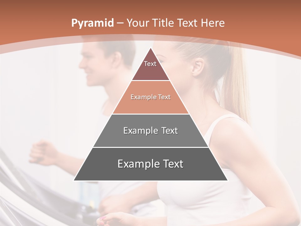 Human Athlete Exercise PowerPoint Template