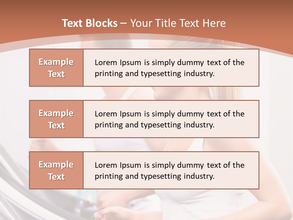 Human Athlete Exercise PowerPoint Template