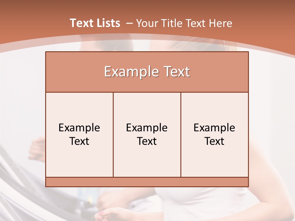 Human Athlete Exercise PowerPoint Template