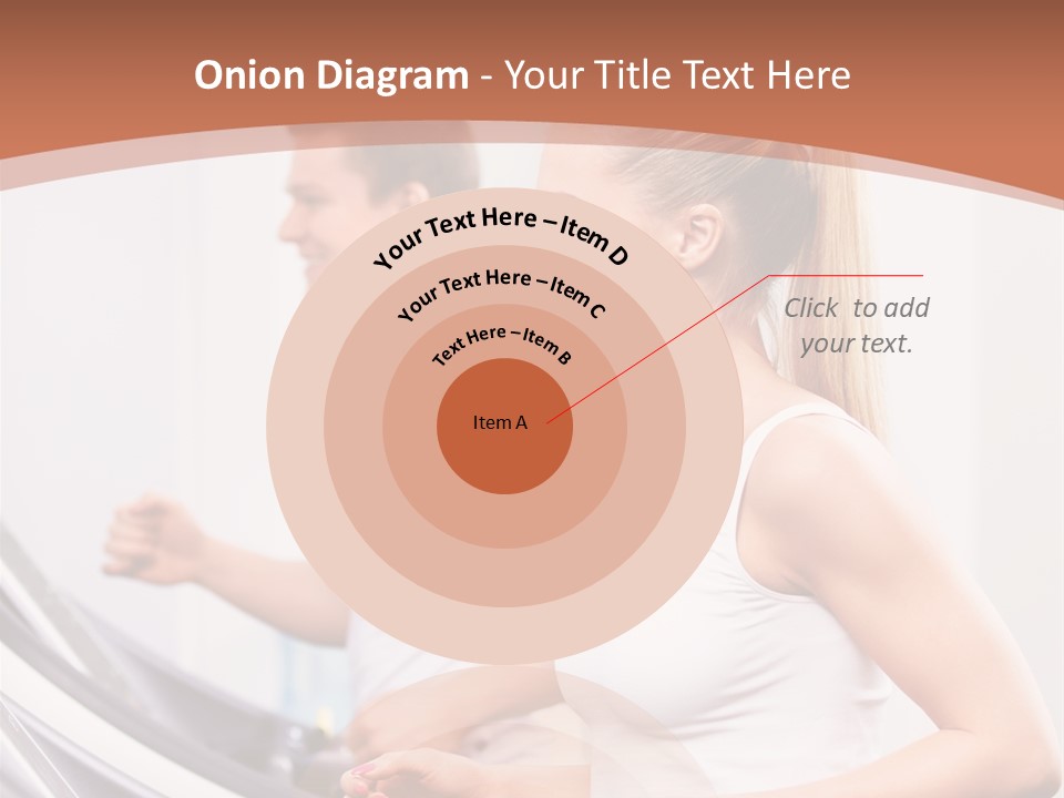 Human Athlete Exercise PowerPoint Template