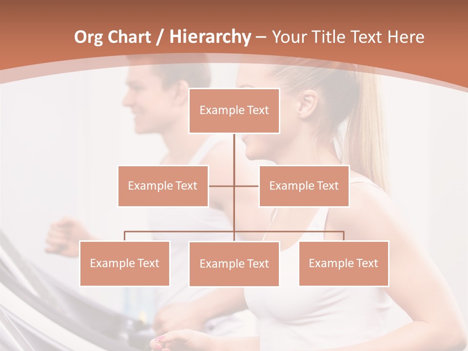 Human Athlete Exercise PowerPoint Template