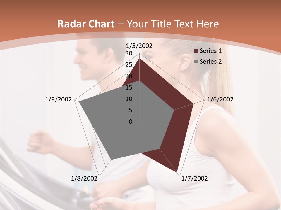 Human Athlete Exercise PowerPoint Template