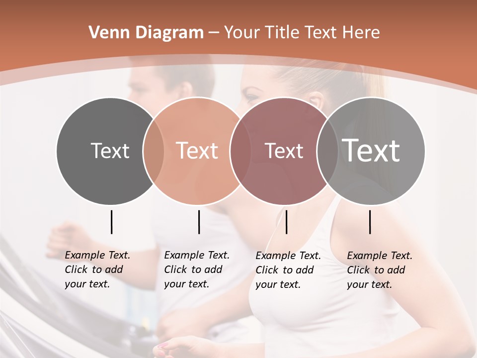Human Athlete Exercise PowerPoint Template