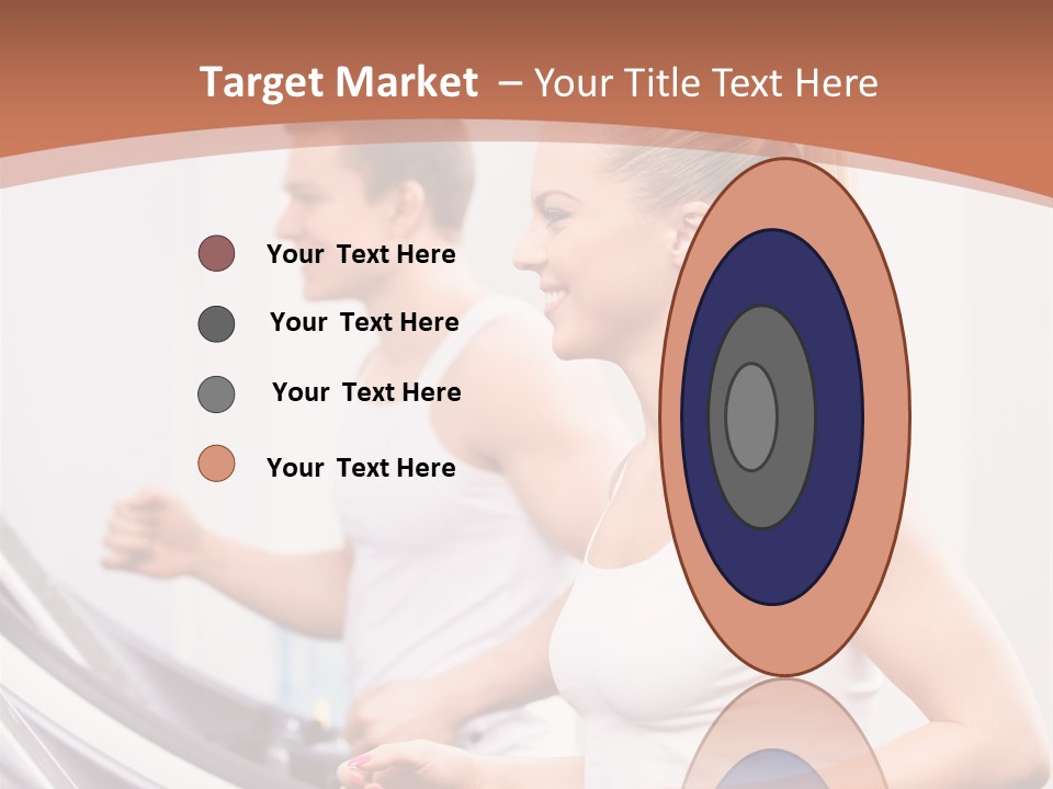 Human Athlete Exercise PowerPoint Template