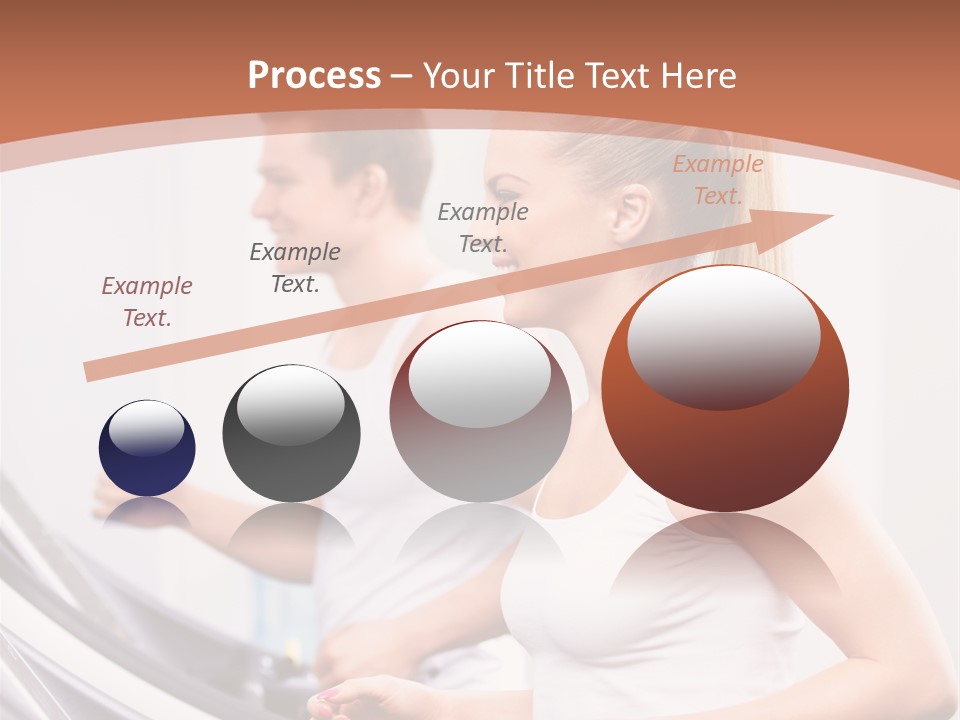 Human Athlete Exercise PowerPoint Template