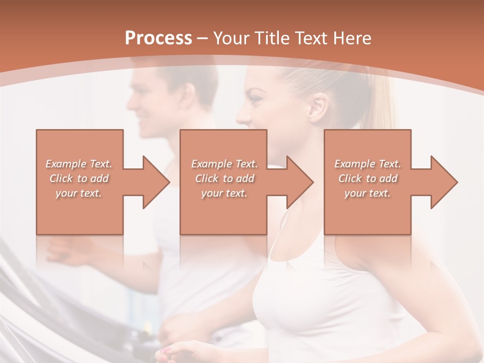 Human Athlete Exercise PowerPoint Template