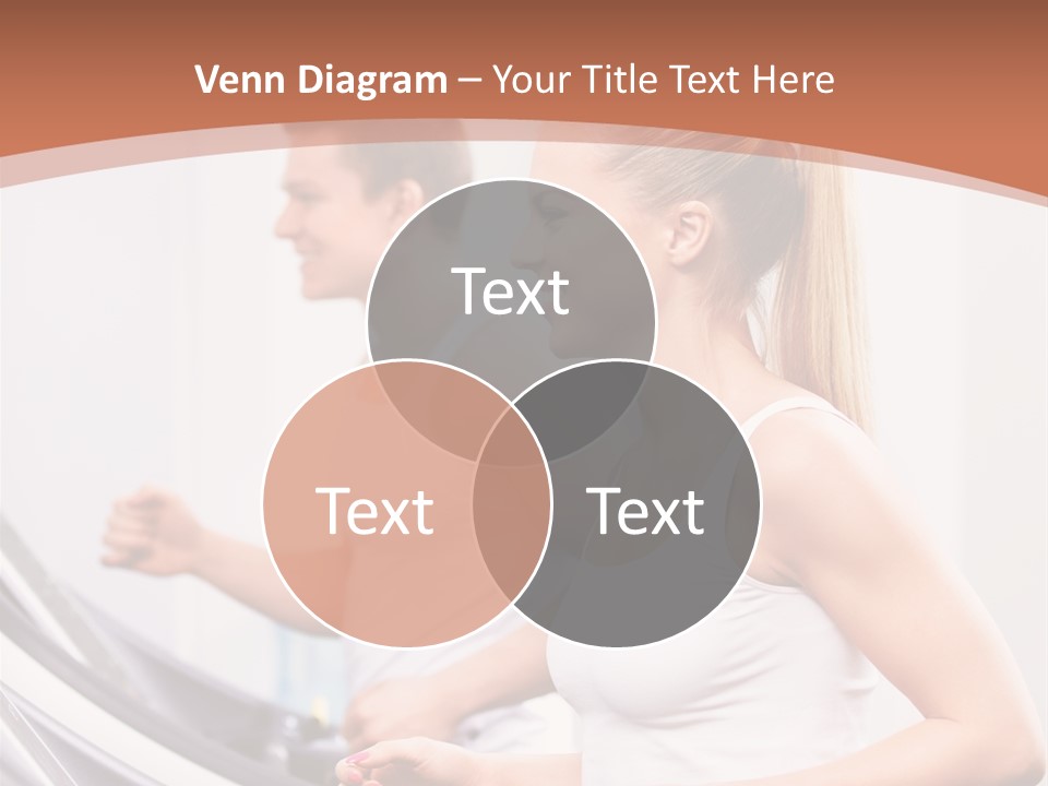 Human Athlete Exercise PowerPoint Template