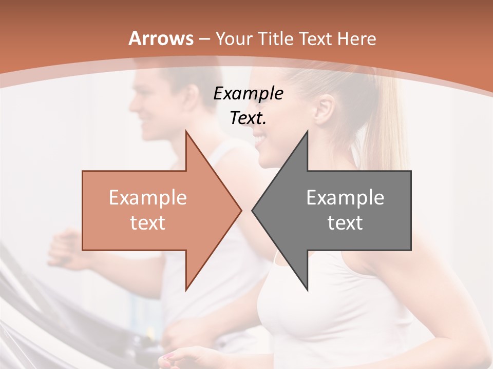 Human Athlete Exercise PowerPoint Template