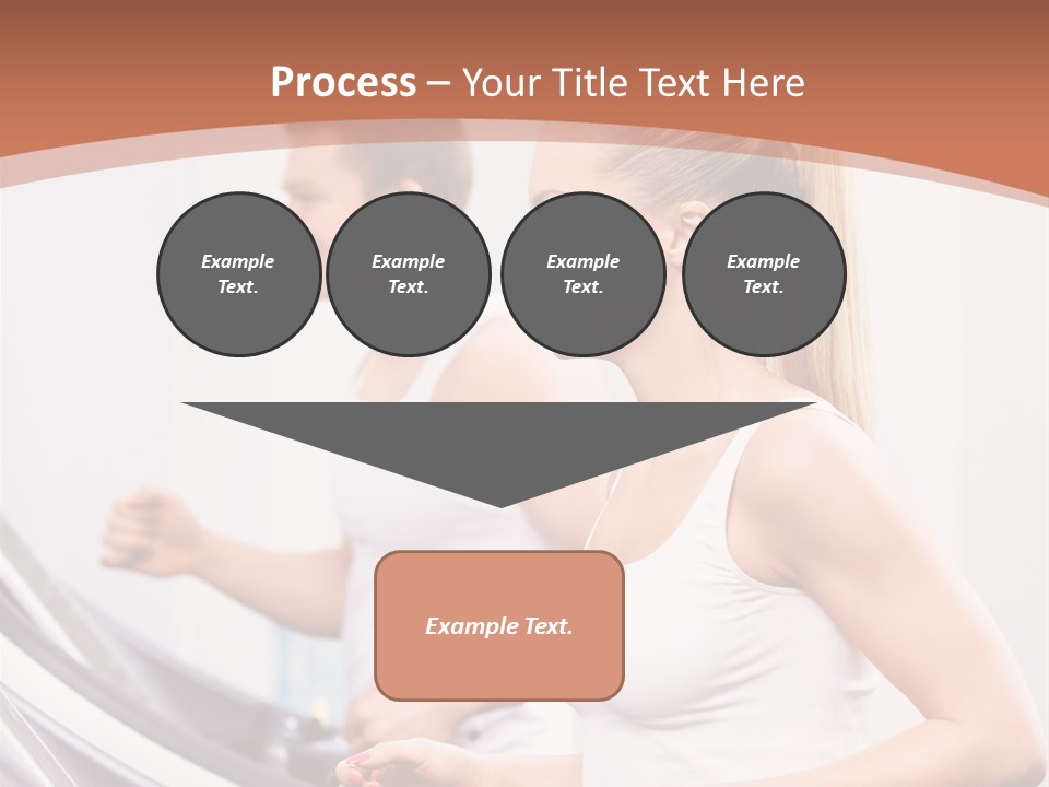 Human Athlete Exercise PowerPoint Template