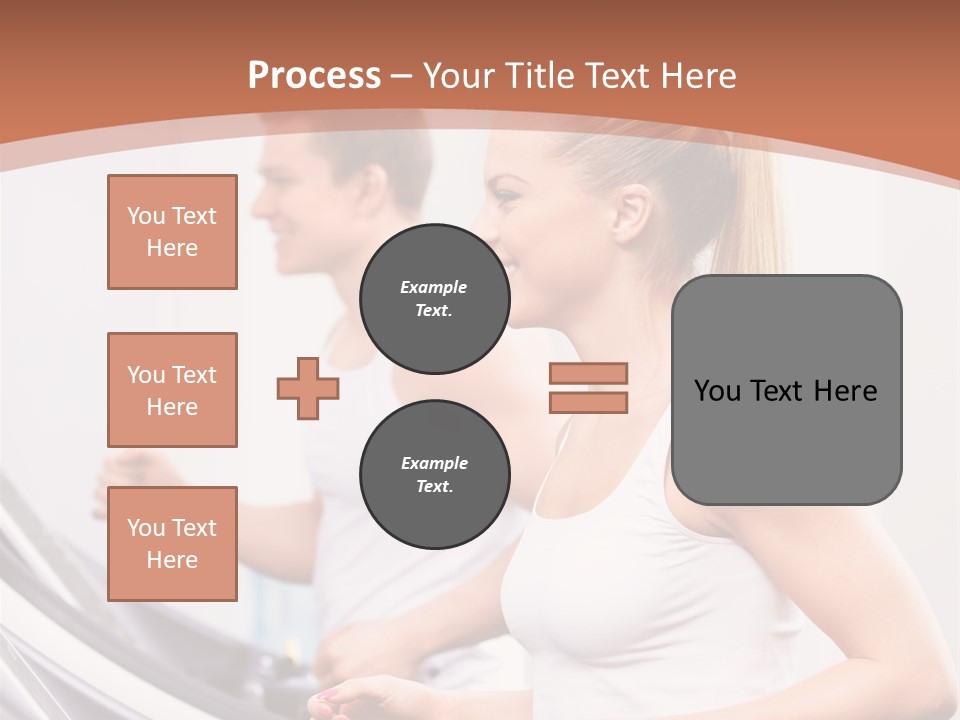Human Athlete Exercise PowerPoint Template