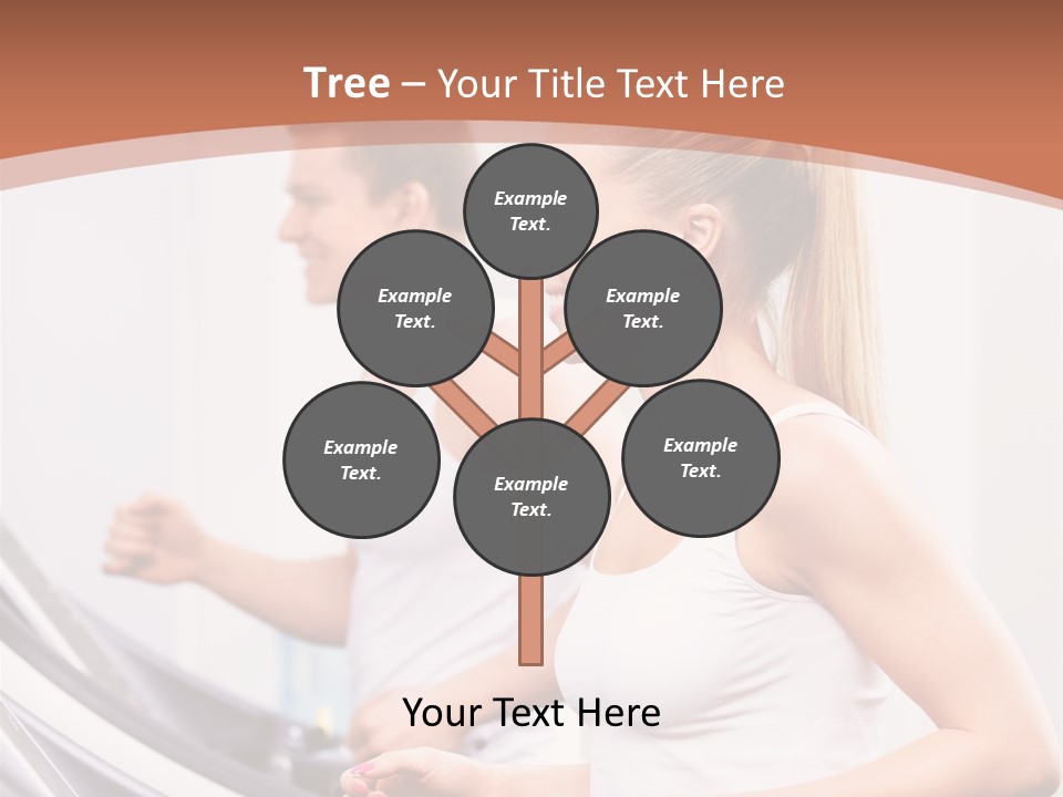 Human Athlete Exercise PowerPoint Template