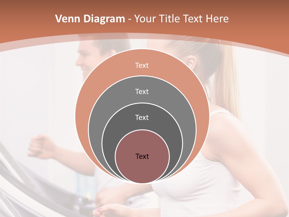Human Athlete Exercise PowerPoint Template