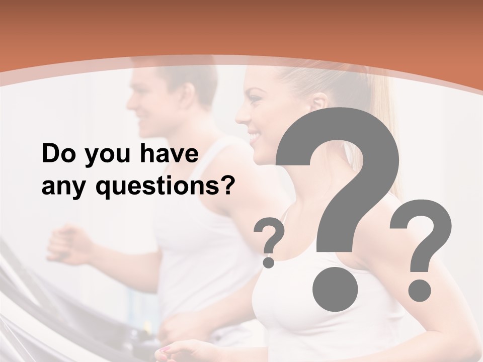 Human Athlete Exercise PowerPoint Template