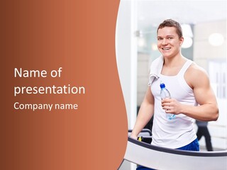 Person Athlete People PowerPoint Template