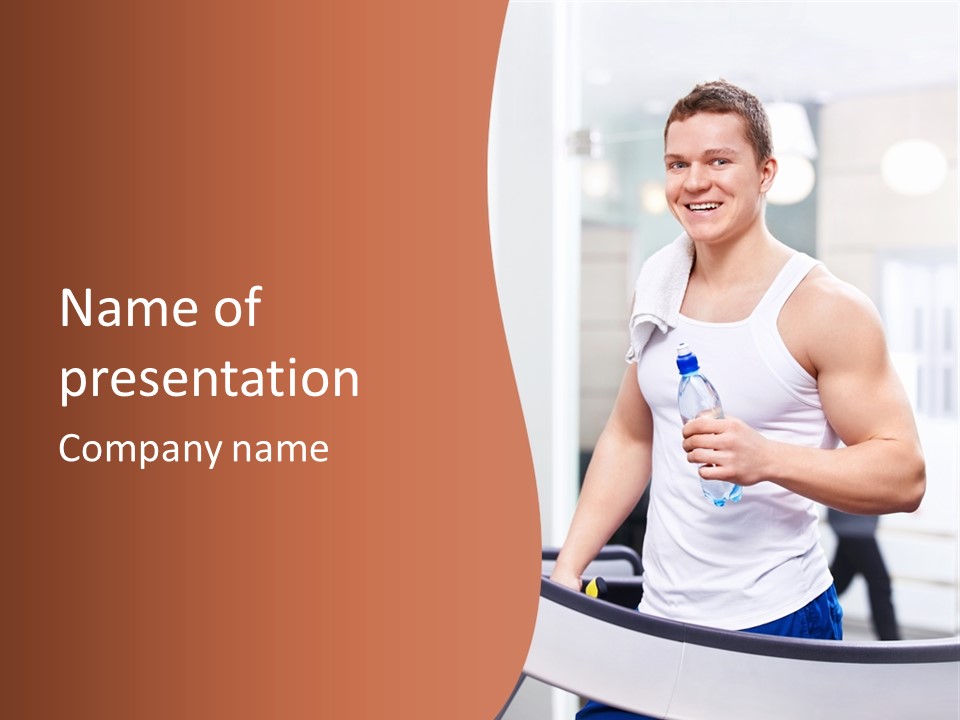 Person Athlete People PowerPoint Template