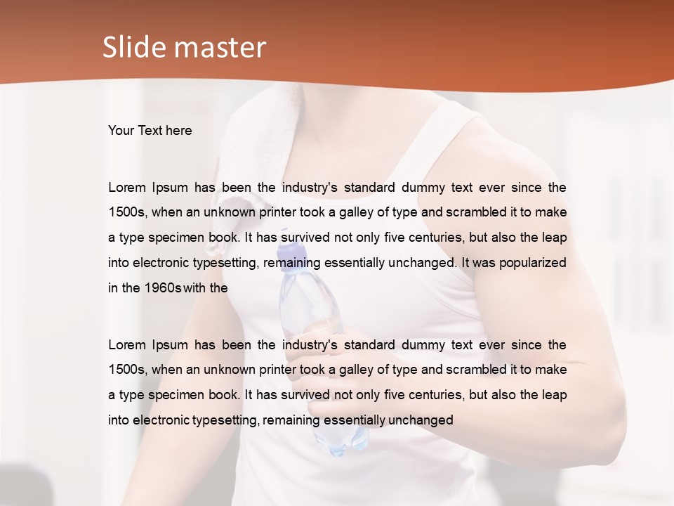 Person Athlete People PowerPoint Template