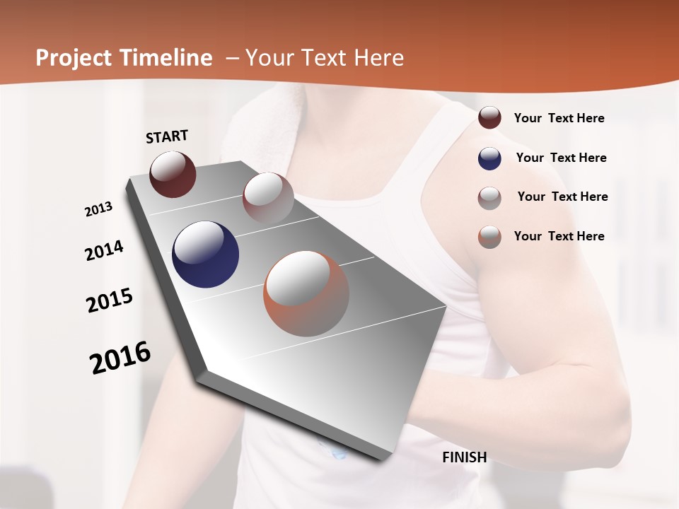 Person Athlete People PowerPoint Template