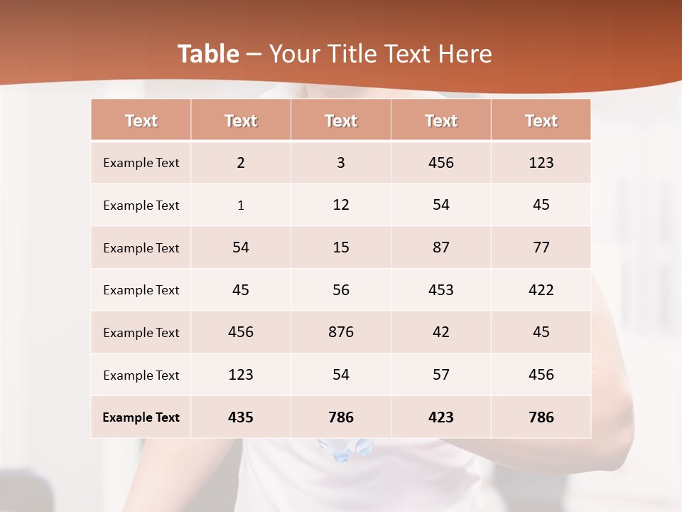 Person Athlete People PowerPoint Template