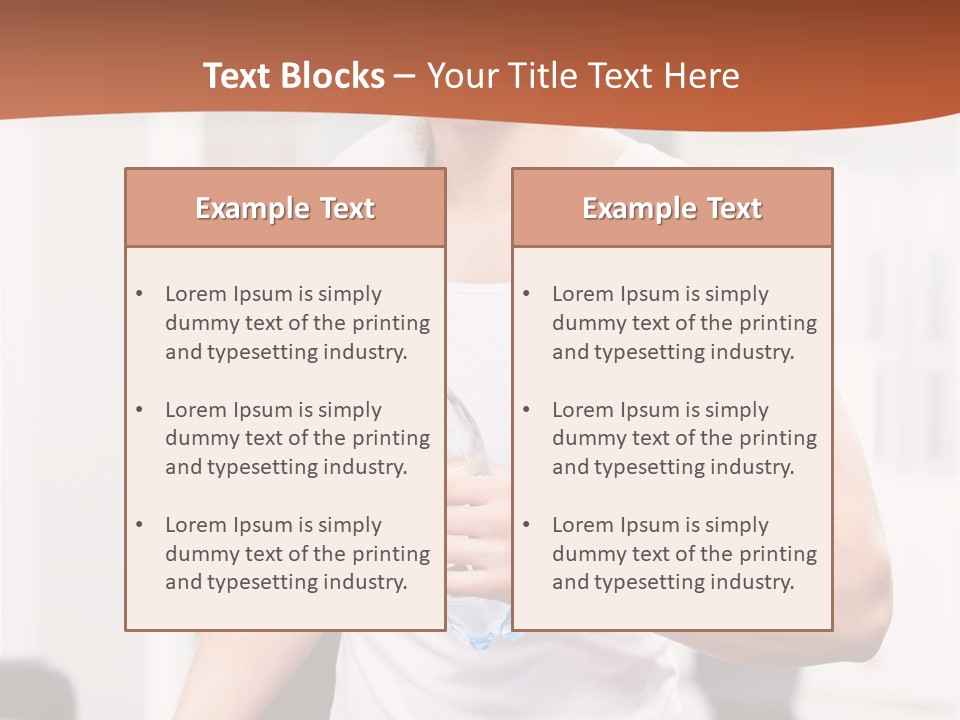 Person Athlete People PowerPoint Template