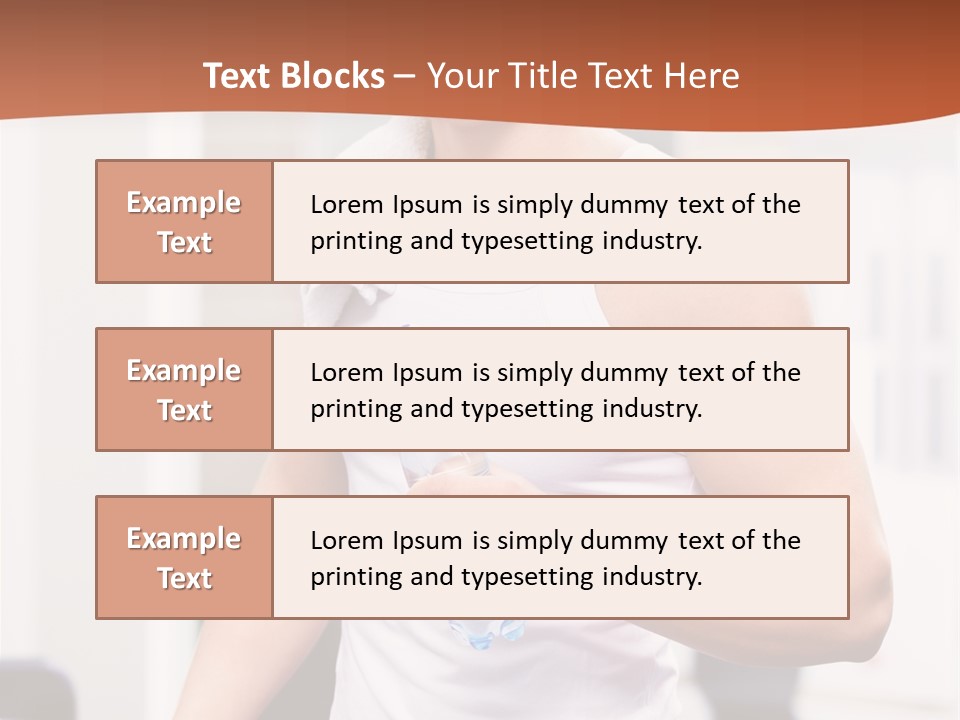 Person Athlete People PowerPoint Template