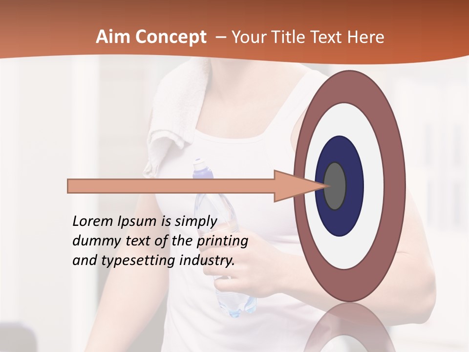 Person Athlete People PowerPoint Template