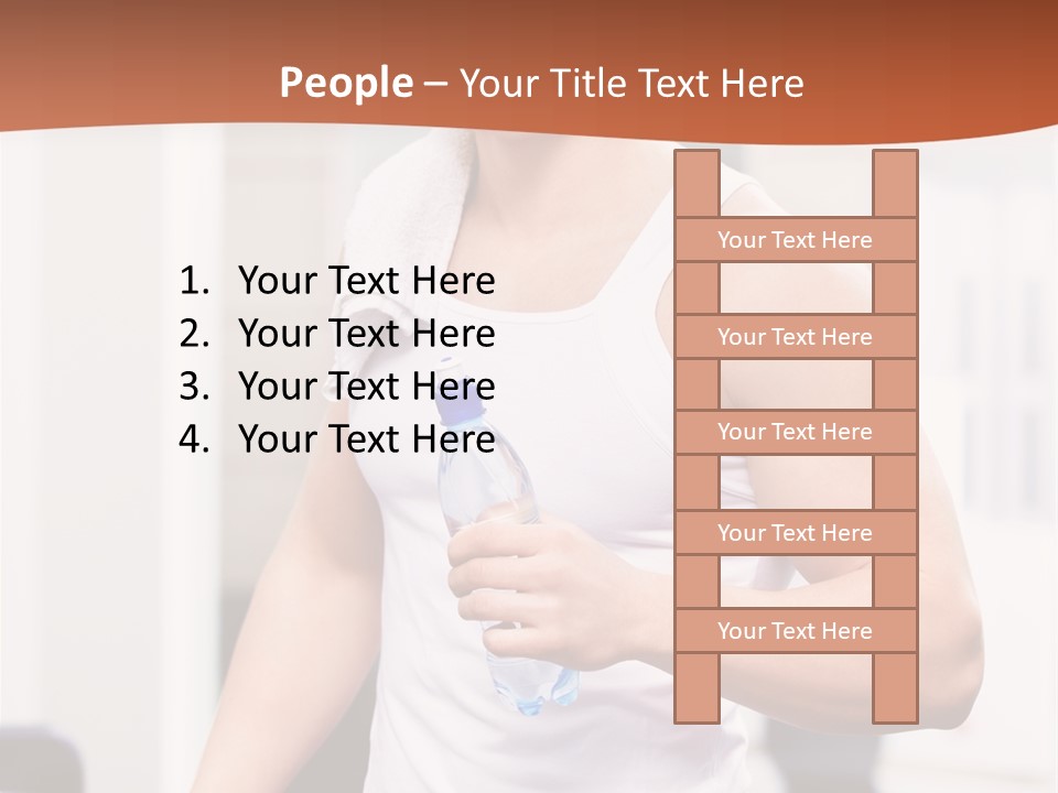Person Athlete People PowerPoint Template