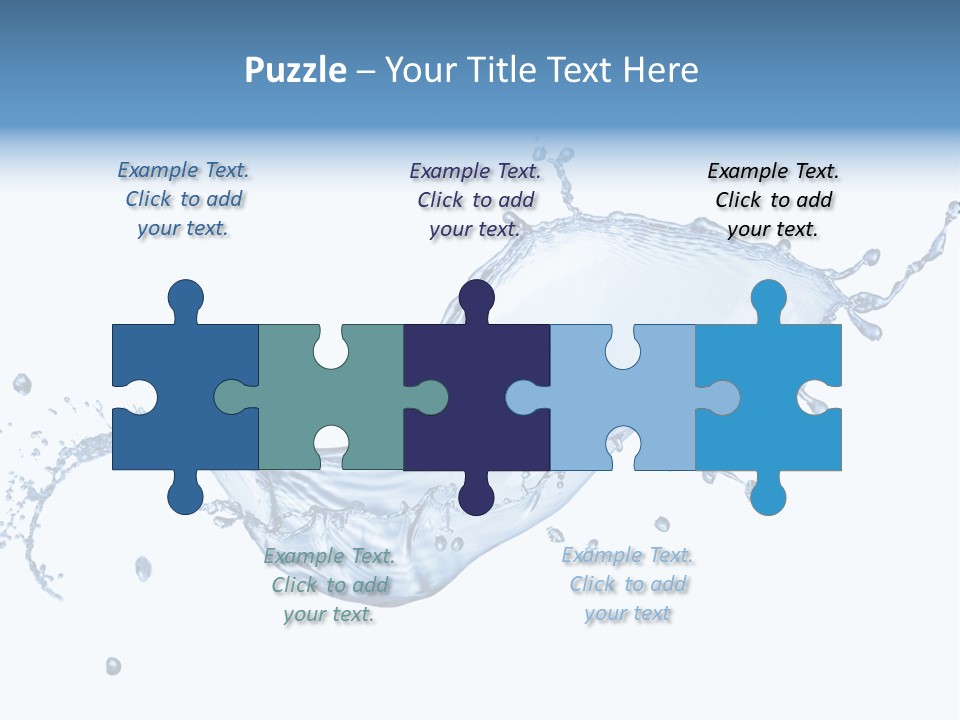 Flow Color Texture PowerPoint Template