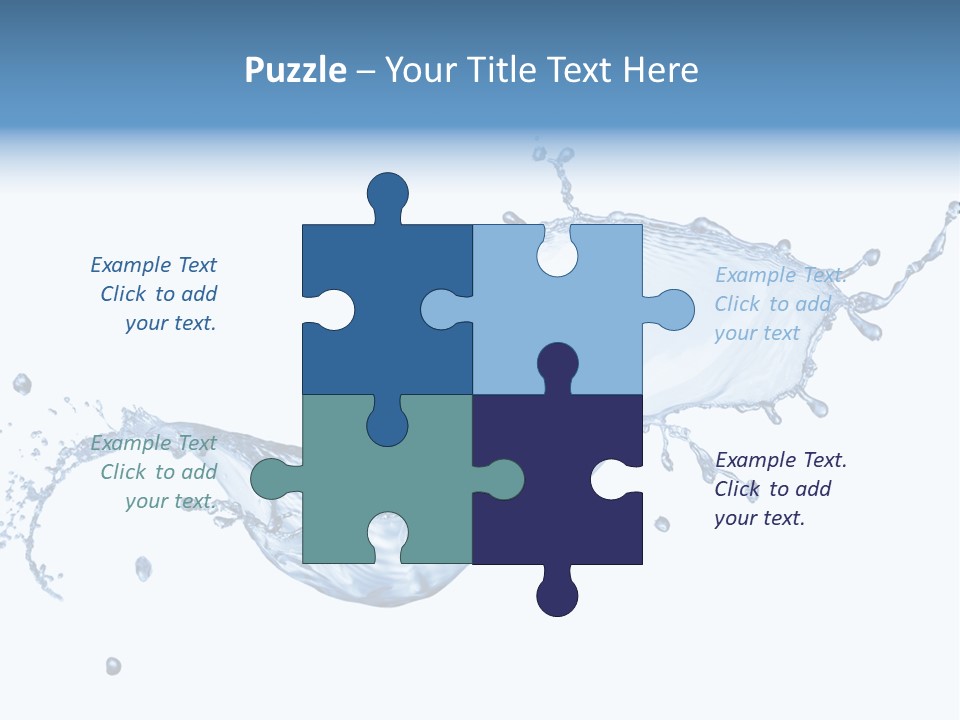 Flow Color Texture PowerPoint Template