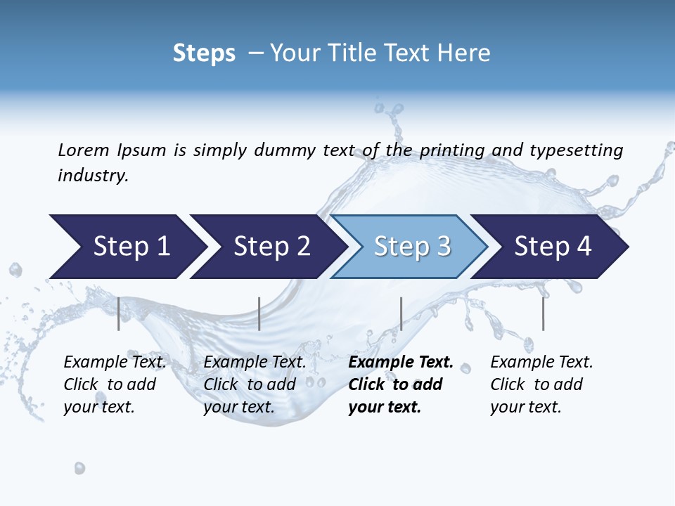 Flow Color Texture PowerPoint Template