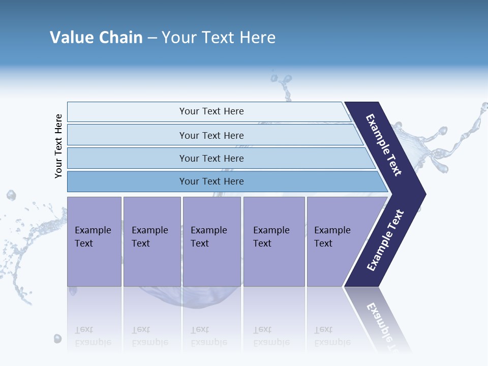 Flow Color Texture PowerPoint Template