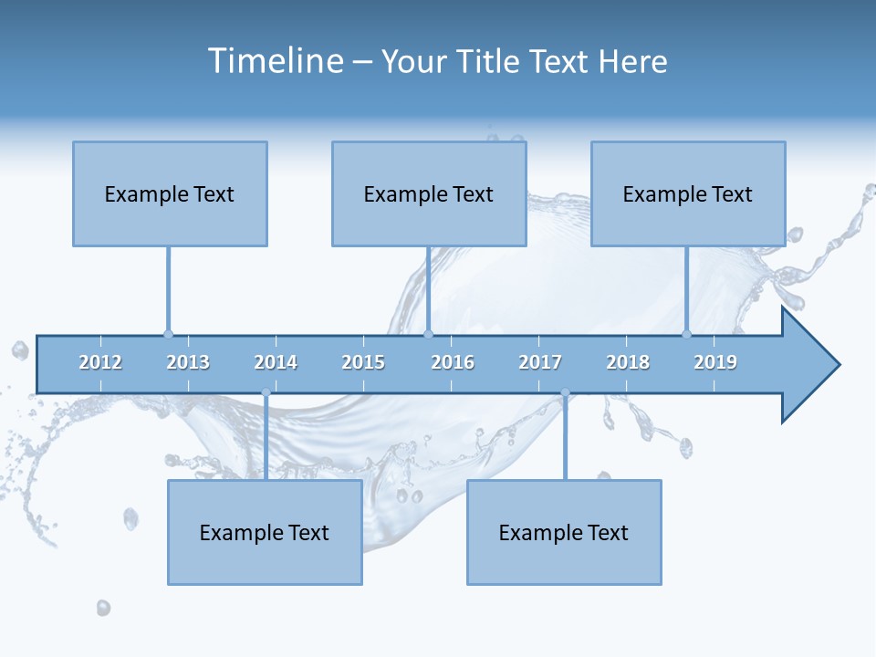 Flow Color Texture PowerPoint Template