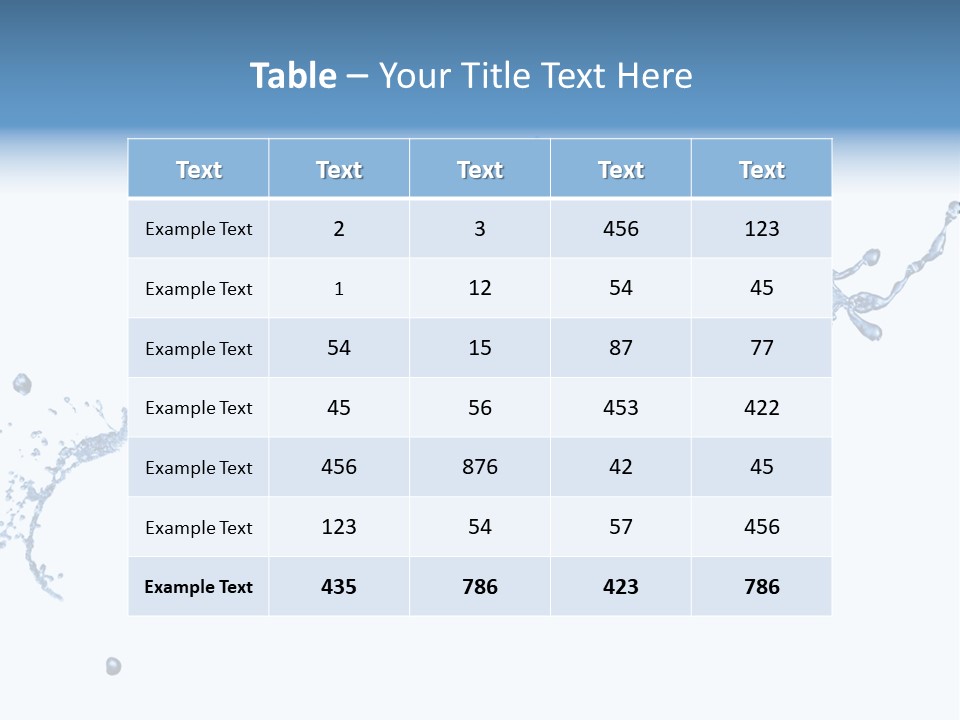 Flow Color Texture PowerPoint Template