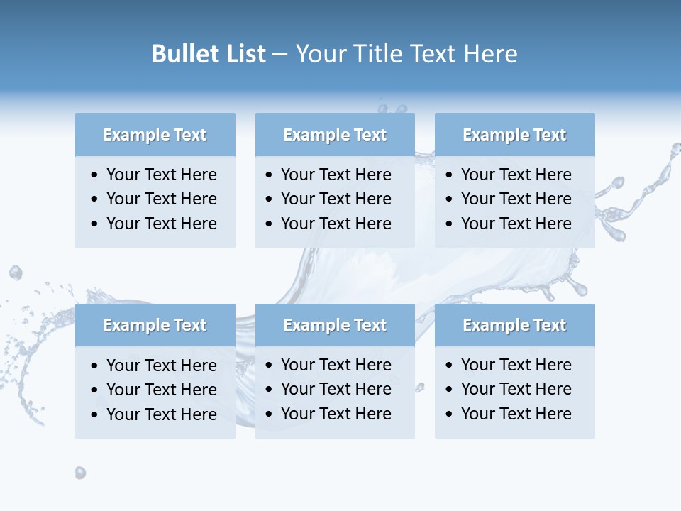 Flow Color Texture PowerPoint Template