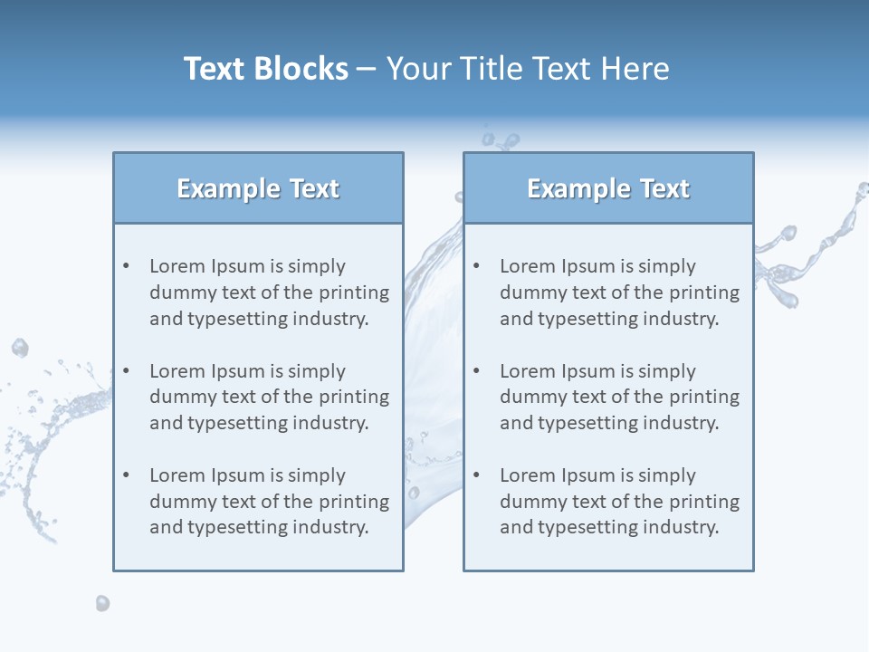 Flow Color Texture PowerPoint Template