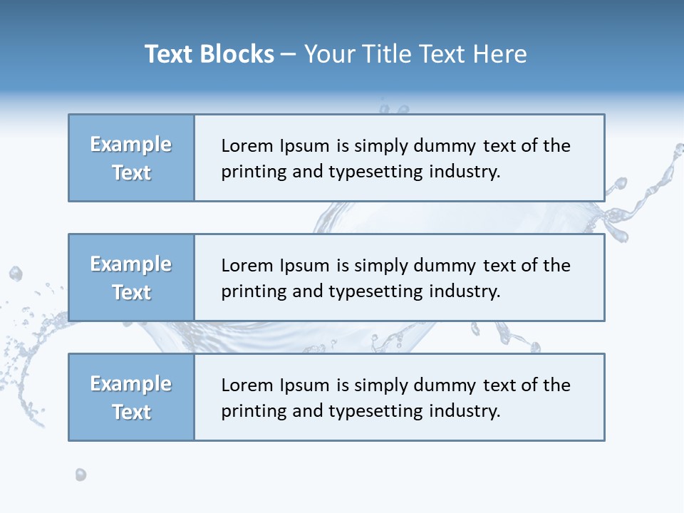 Flow Color Texture PowerPoint Template