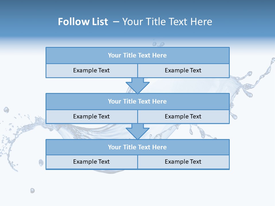 Flow Color Texture PowerPoint Template